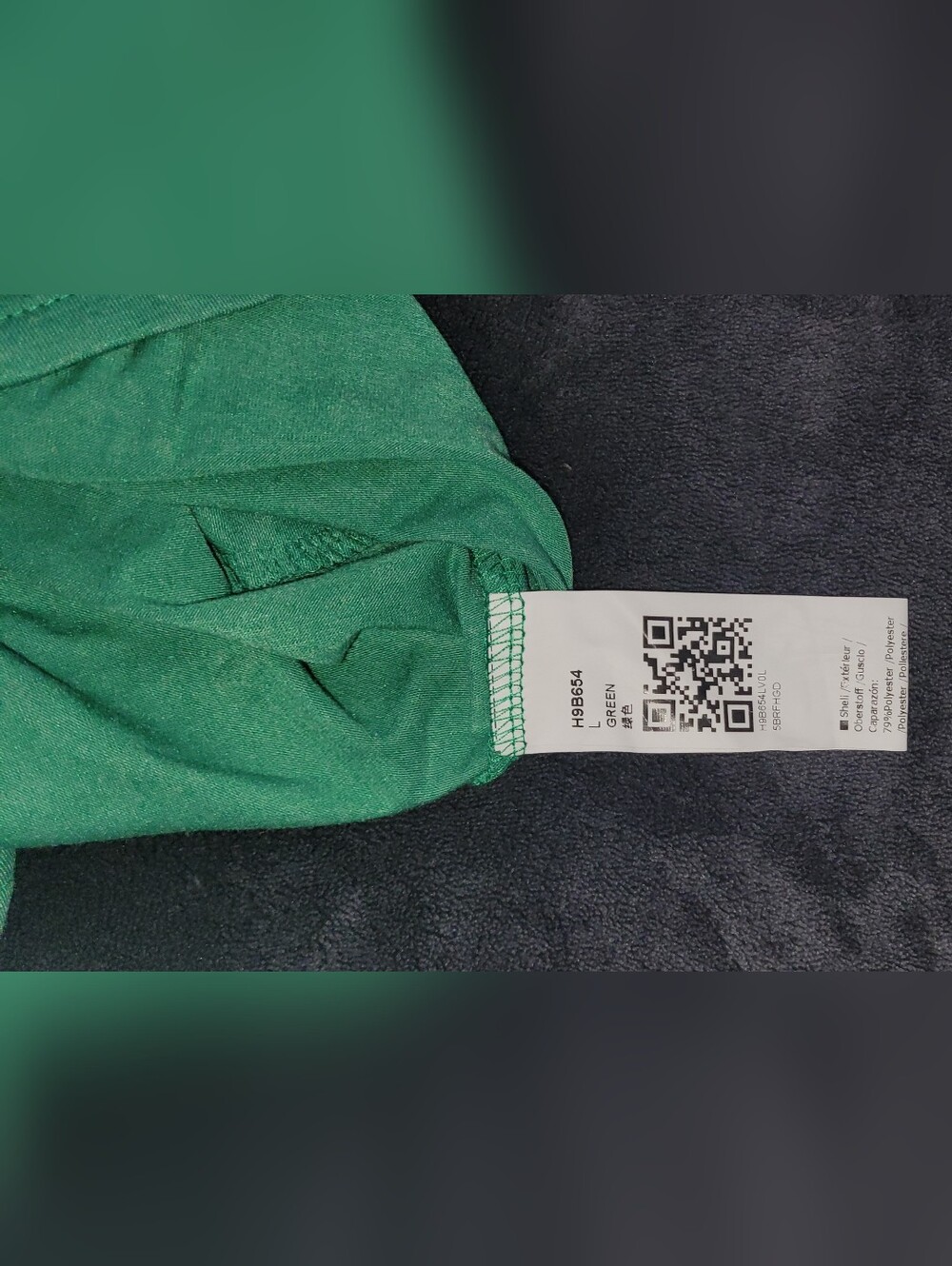 NWT Wenrine T-shirt Dress With Pockets, Green, Size L WOMEN'S, polyester Blend - Picture 5 of 8